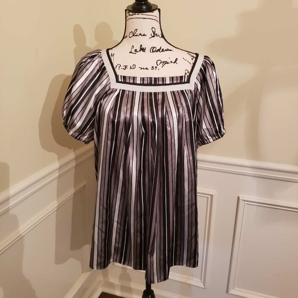 Classy Striped Blouse